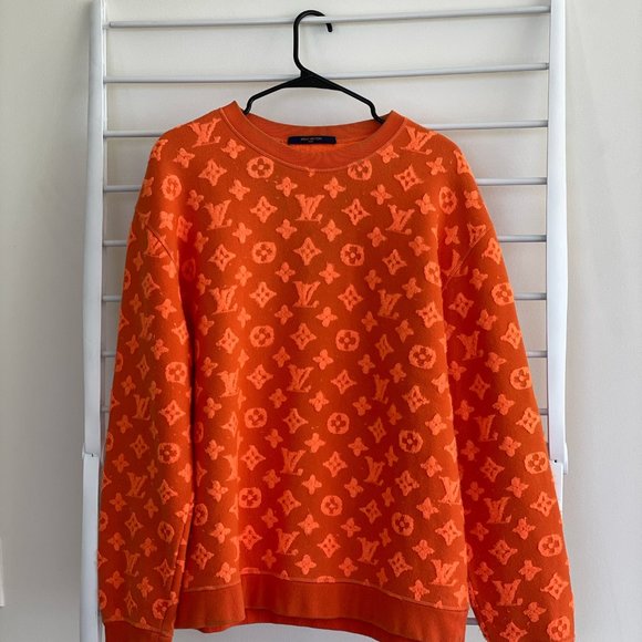 Virgil Abloh x Louis Vuitton Monogram Crew Neck Sweatshirt - Picture 8 of 9